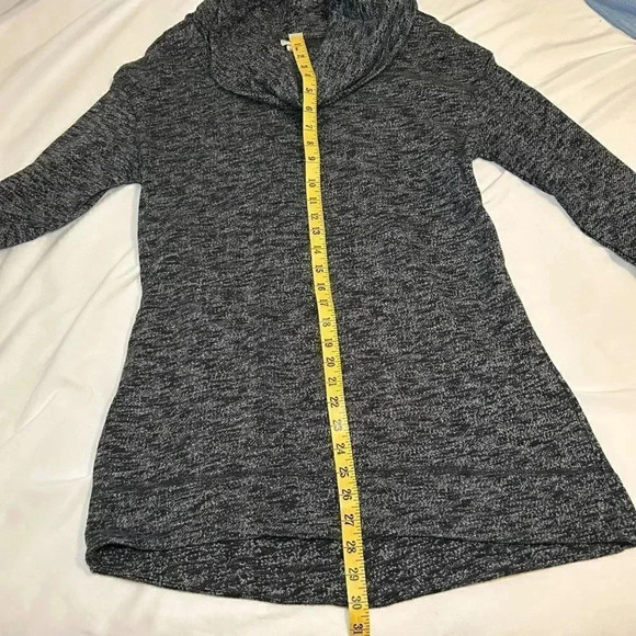 Merona Marled Cowl Neck Sweater Dress L - Picture 9 of 11